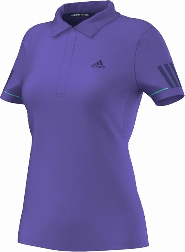 adidas Response Traditional Women's Polo Shirt Purple Power Purple F14