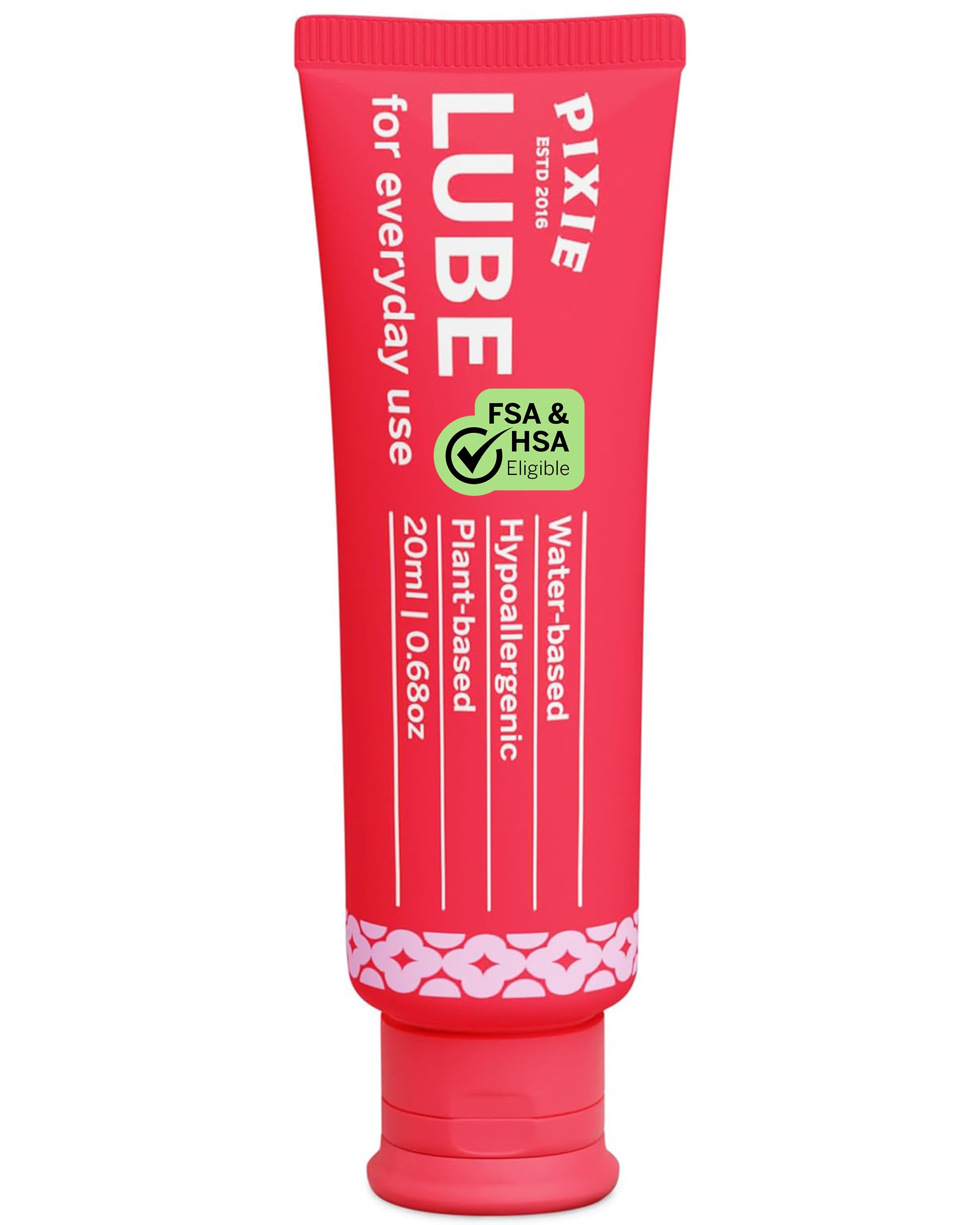 Pixie Menstrual Cup Lube - Make it Easy to Insert Your Period Cups - All Natural Water Based Lubricant - Very Useful for Menstrual Disc Users (5 Full Ounces)