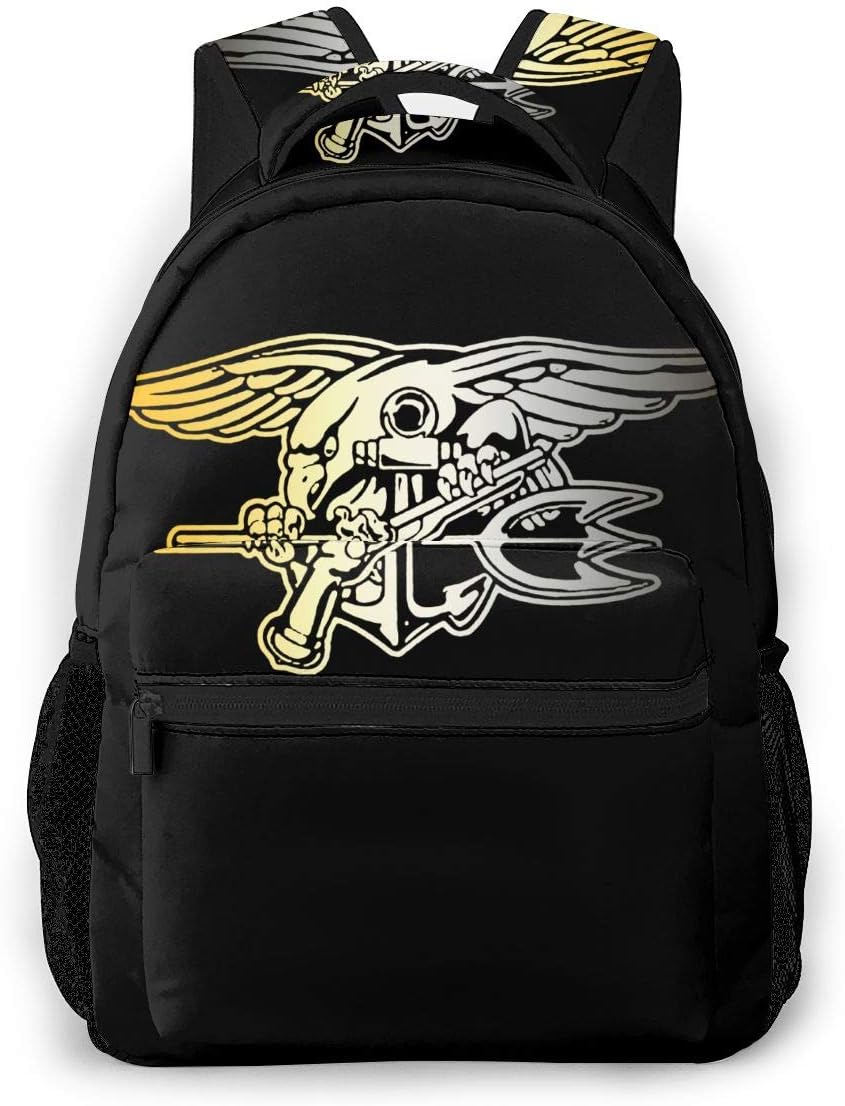 Navy Seals Men & Woman's Leisure Bookbag Classic Backpacks