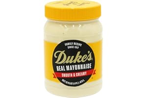 DUKE'S Duke’s Real Mayonnaise Jar – Original Smooth & Creamy Taste, 16 Ounce (Pack of 1)