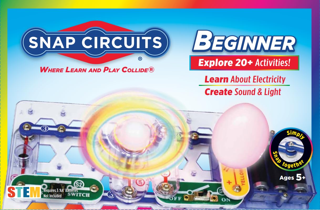 Photo 1 of Snap Circuits Beginner, Electronics Exploration Kit, Stem Kit for Ages 5-9 (SCB-20)