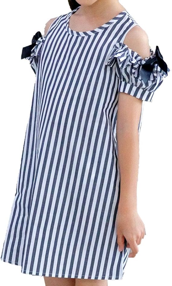 Amazon Bee 子供服bee Shh S347 ワンピース 半袖ワンピース オフショルダーワンピース ワンピース チュニック 通販