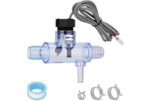 KEYOPO 2560-040 Flow Switch Replacement for Sundance Spas and Sweetwater Spas, Hot Tub Flow Switch Assembly with Clamps and S
