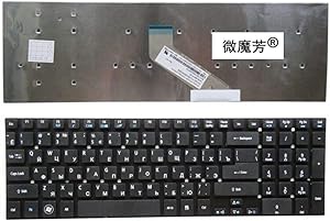 Lysee Replacement Keyboards - Russian Keyboard for Acer for Aspire E1-522 e1-510 E1-510P E1-530 E1-530G E1-532 E1-532G E1-572 E1-572G E1-731 E1-731G E1-771 RU