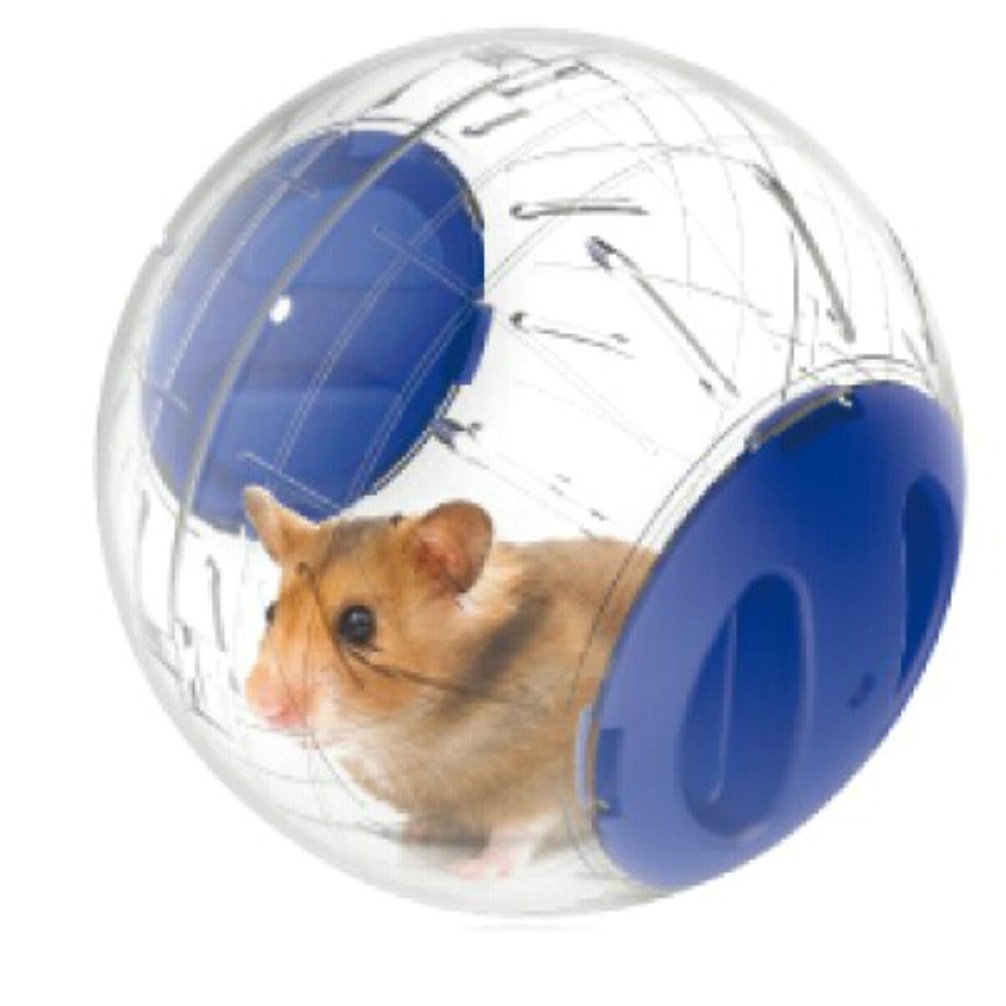 emours Run-About Mini 4.8 inch Small Animal Hamster Run Exercise Ball (blue)