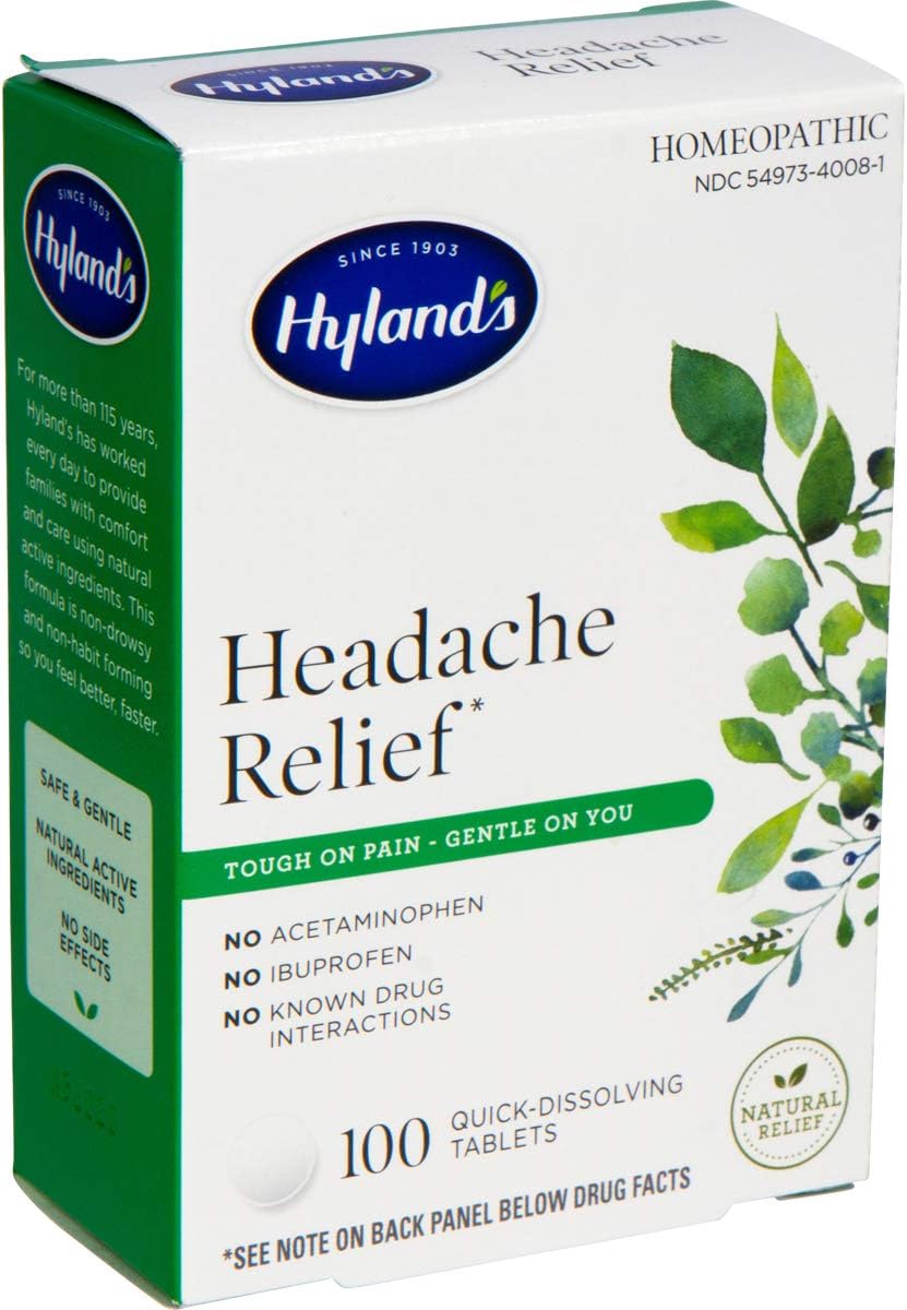 Hyland's Headache Tablets, 100 Tablets: Beauty