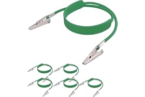 4Pcs Autoclavable Dental Flexible Medical Grade Silicone Bib Holders Clips,Individually Wrapped Napkin Clips, with Stainless 