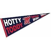 Ole Miss Hotty Toddy Pennant Flag