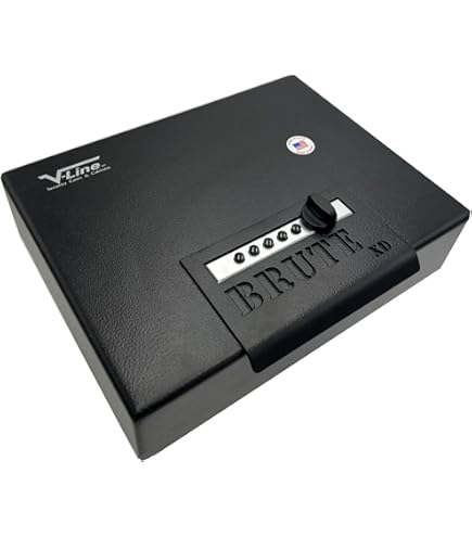 Fort Knox Pistol Safe - California DOJ Certified, Mechanical Lock, 10-Gauge Steel (FTK-AUTO)