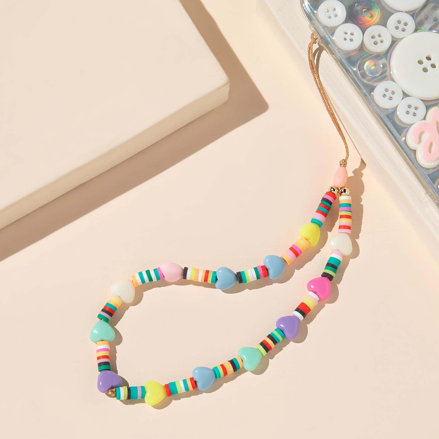 Phone Charms Strap Beads Pearl Bracelet Cute Wristlet Lanyards