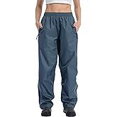 Ourcan Over Pants Rain Pants Women Waterproof Pants Lightweight Breathable Hiking Cycling Outdoor with Pocket