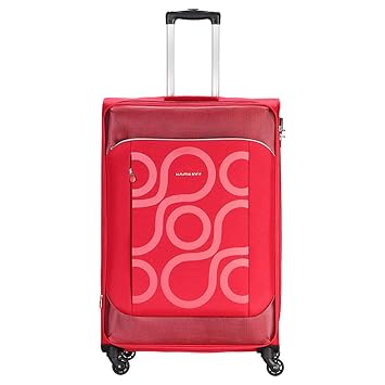 Kamiliant by American Tourister Kam Harita+ Polyester 81 cms Red Softsided Check-in Luggage (KAM HARITA+ SP81CM TSA-RED)