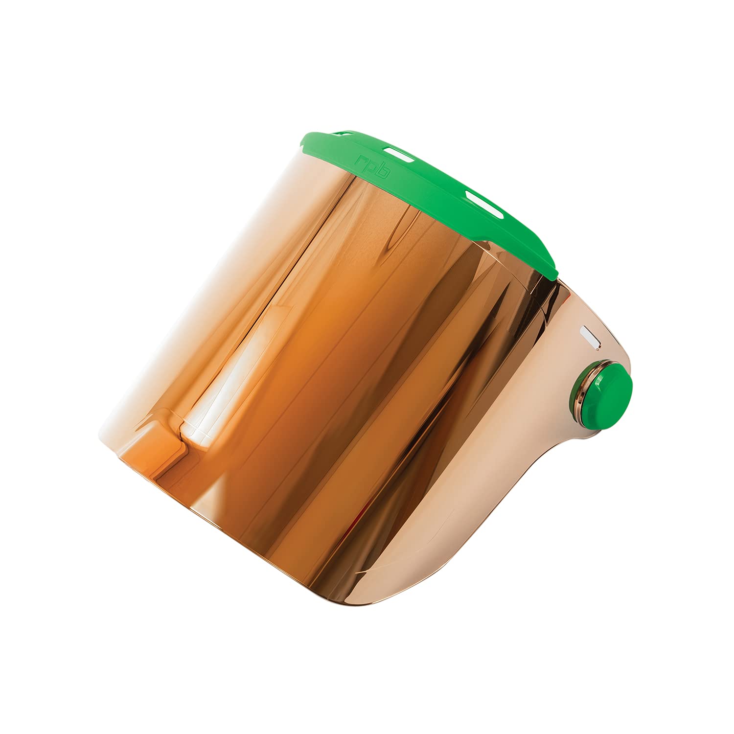 Radiant Heat Gold IR5 Visor c/w Cover Clip and Retainer Assembly