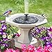 Y YOOMALL Solar Fountain DIY Exclusive Bird Bath Recommended Free Standing Solar Powered Fountain Pump for Garden, Birdbath, Patio, Pond, Pool - Amazon Vine