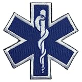 SpaceAuto Star of Life EMT Cross Tactical Morale Patch 2.75