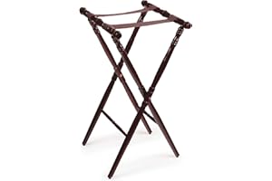 GET G.E.T. TSW-104 Luxurious Mahogany Tray Stand for Restaurants, 30.25”