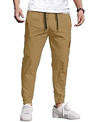 COOFANDY Mens Casual Joggers Pants - Cotton