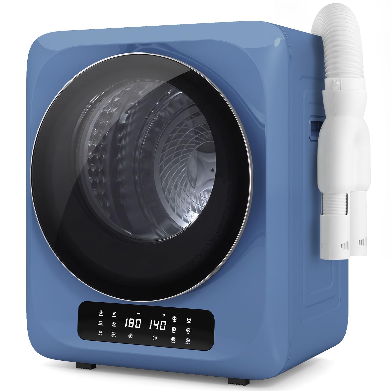 Auertech 1.8 CU.FT. Portable Clothes Dryer, Compact Dryer for Apartments