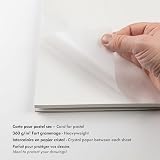 Clairefontaine Pastelmat Pad White 360g 24x30cm 12 Sheets view 3