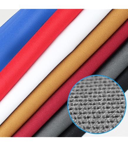 Red Speaker Grill Cloth Fabric - 36x66 Inches (16.5 Sq Ft) - Stretchy 3D Mesh By 225FWY