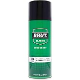 BRUT Deodorant Spray Classic Scent 10 oz