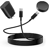 25W Samsung Watch Charger Dual USB-C Cable | | Super Fast Wireless Charging Station for Galaxy Watch 7/6/5/4 Series & S25/S24/S23/S22 Ultra/Z Flip 6 | 3.3ft MagneticWireless Charging Dock