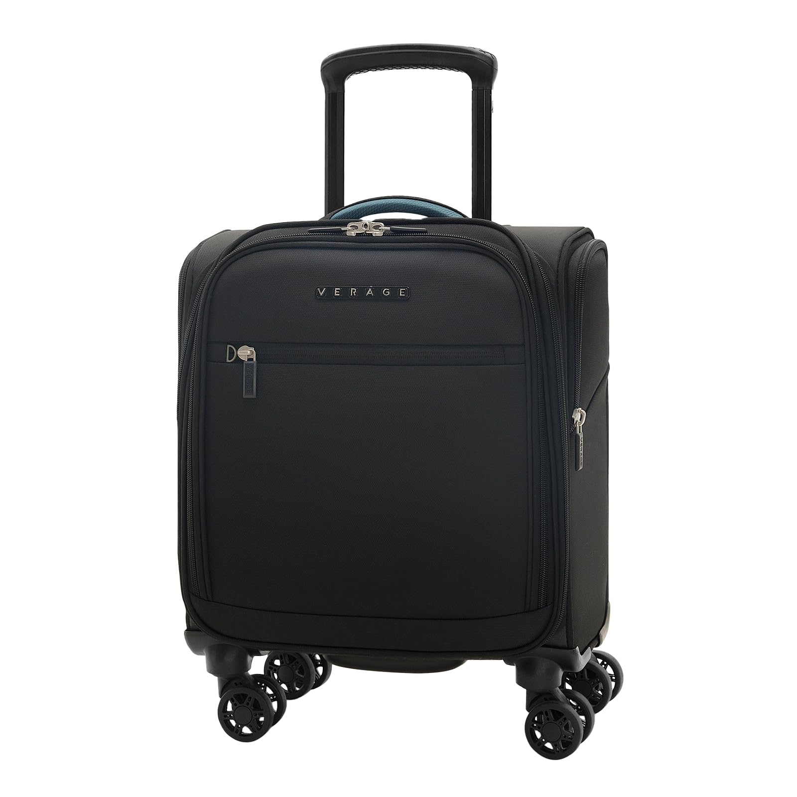 Verage Carry On Underseat Luggage with Wheels & USB Port, Wheeled Spinner Bag Carry-on Luggages for Airlines, Lightweight Suitcase Men Women, Pilots and Crew