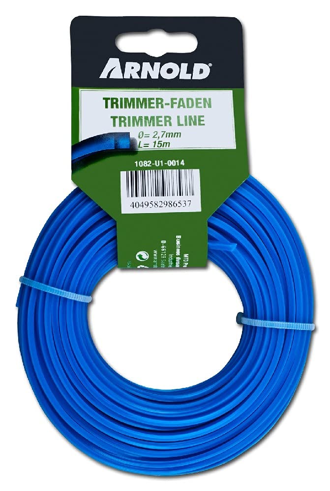 Arnold 1082–U 1–0014 Trimmerfaden 4–sided, 2.7 MM