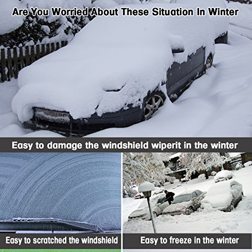 image for Windshield Snow Cover,ZOTO Windshield Cover for Ice and Snow,Universal