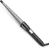 BaByliss Ceramic Curling Wand Pro 13-25mm 5 Heat 150-210C Grey/Black view 1
