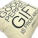 YOUR SMILE-Cotton Linen Decorative Square Cushion Covers Throw Pillow Covers 18 x 18