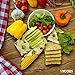 Beeswax Wraps - Set of 5 Resuable Bees Wax Food Wraps, Zero Waste Sustainable Storage for Sandwich, Cheese, Fruit, Bread, Snacks | Eco Friendly Alternative to Plastic Bags, Cling Wrap