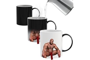 ZUTCOGO Funny Gifts for Men Women Adults,Mothers Day Mom Gifts for Mother Mom in Law, Barry Wood Coffee Mug,Message Appears as it Heats,Novelty Gifts for Fathers Day Christmas Birthday Prank Gifts Office Joke