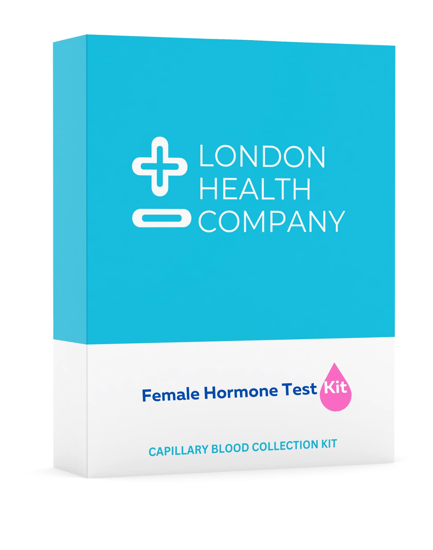 Female Hormone Profile Blood Testing Kit. Complete Home Sample Collection kit for Laboratory Analysis & Report