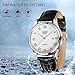 Watch VOEONS Mens Watches On Sale Clearance Black Leather Business Wrist Watch for Men reloj de mujeres