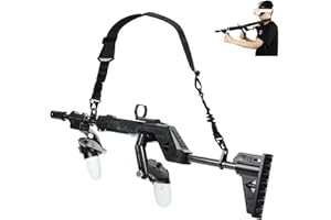 YipuVR VR Gun Stock for Meta Quest 3/Quest 3S, VR Gunstock for MetaQuest 3/3S Shooting Controller Handle, VR Shooting Game Accessories Oculu-s Quest 3/3s Magnetic Rifle (for Quest 3)