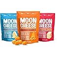 Moon Cheese Bites Bundle, Cheddar Believe It, Oh My Gouda & Get Pepper Jacked, 2-Ounce, 3-Pack, Lunch or After-School Snack