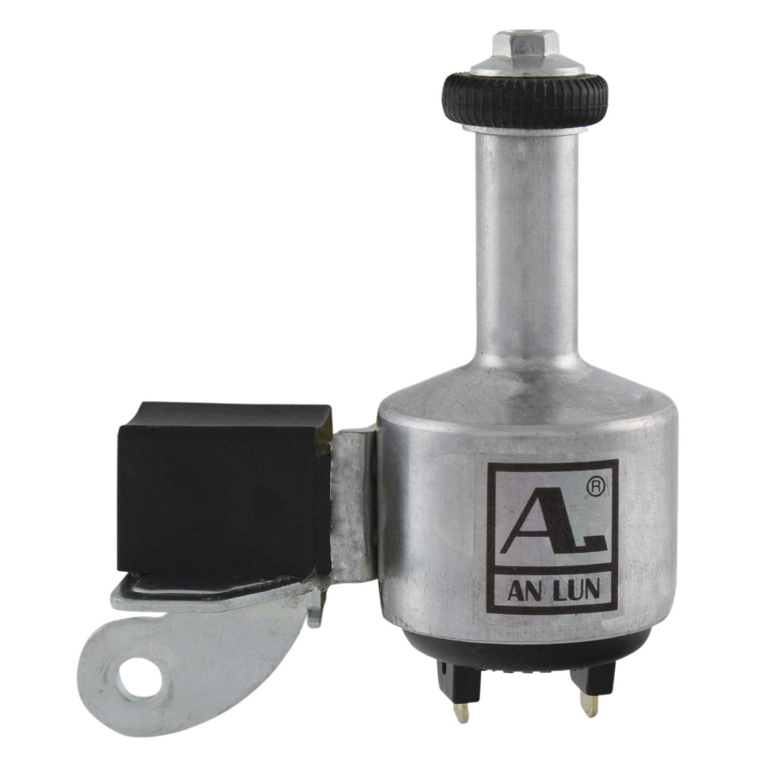 Coyote Anlun Unisex - Adult Aluminium Dynamo with German Approval Mark, 6V/3W, Right, Silver