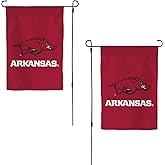 Desert Cactus University of Arkansas UA Garden Flag – 19 x 12 inch Arkansas Razorbacks Banner, For Outdoor Display and Events (Design E)