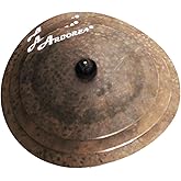 Arborea Smack Stack Cymbal Pack 3 Pieces 7"9"11" B20 Bronze Clap Stack Cymbal Set for Drum Set