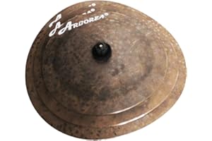 Arborea Smack Stack Cymbal Pack 3 Pieces 7"9"11" B20 Bronze Clap Stack Cymbal Set for Drum Set