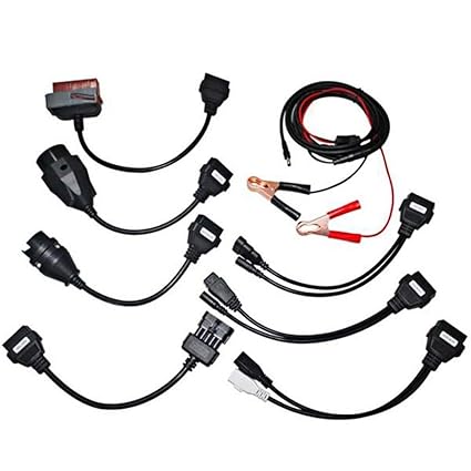 Universal Auto OBDII OBD2 Diagnose Adapter Kabelsatz für AutoCom Delphi CDP DS150E (8 Stück)