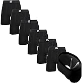 Warriors & Scholars Chafe Safe Pouch Modal Boxer Briefs For Men Pack, Ultra Soft, Breathable, Buldge Enhancing Mens Underwear