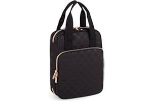 Bible Cover for Women, Bible Case,Carrying Bible Bag Scripture Case Church Bag Bible Protective with Font & Back Zippered Poc