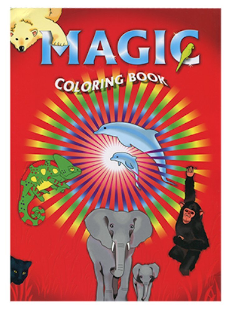 Magic Animal Colouring Book - Di Fatta Magic - Trick - Includes Instructions