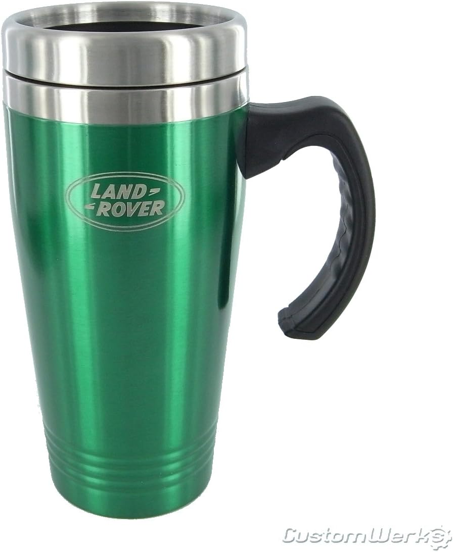 Land Rover Travel Mug Green Color Amazon.co.uk Kitchen & Home