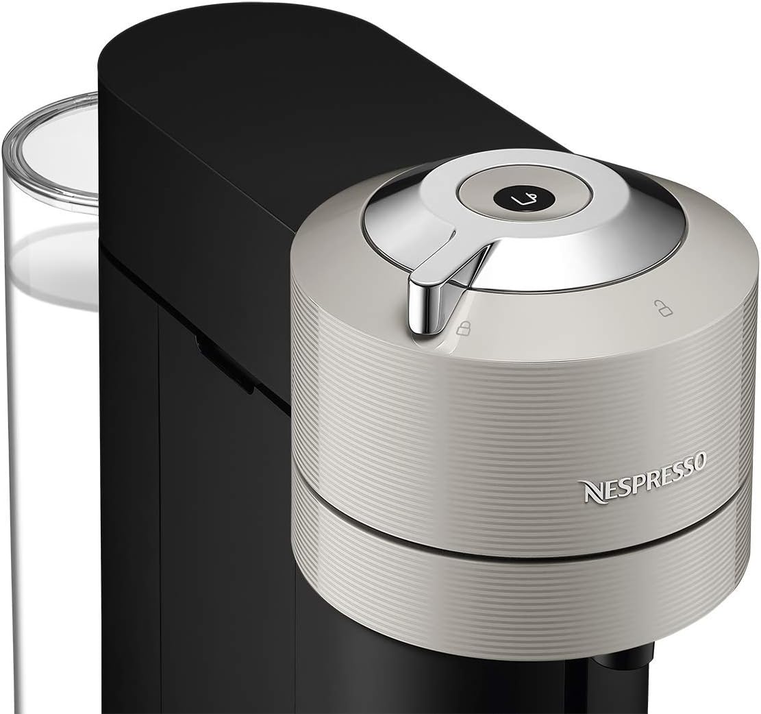 Nespresso Vertuo Next Automatic Pod coffee machine for Americano Decaf, Espresso by Krups in Grey, Vertuo Next Light Grey - Image 5