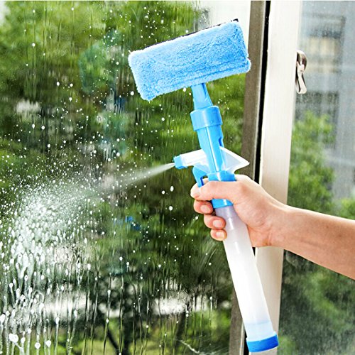 TOAO Multifunctional/All in One Window Squeegee & Window CleanerGlass