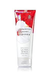 Bath & Body Works, Signature Collection Ultra Shea Body Cream, Japanese Cherry Blossom, 8 Ounce