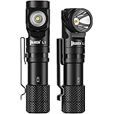 WUBEN L1 Rechargeable Flashlight High Lumens, 2000 Lumen Bright Tactical Flashlight, Dual Light Sources Pocket Flashlight, IP
